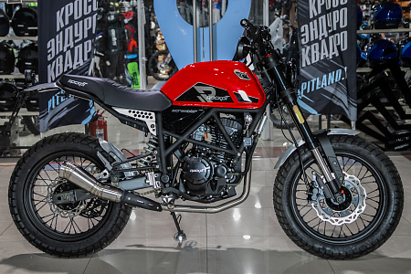 Мотоцикл дорожный Rockot Scrambler (Рокот Скрамблер) (красный глянцевый) Мотоцикл дорожный Rockot Scrambler (Рокот Скрамблер) (красный глянцевый)