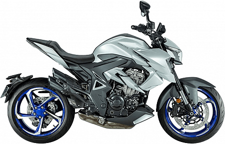Мотоцикл Zontes (Зонтес) ZT350-R1 17/17 2023 г. ПТС серебристый Мотоцикл Zontes (Зонтес) ZT350-R1 17/17 2023 г. ПТС серебристый